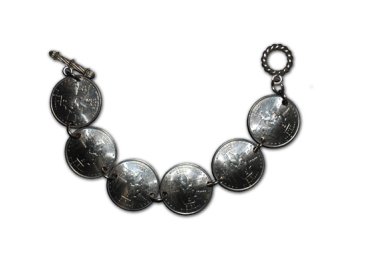 Beveled State Quarter Bevelled Bracelets